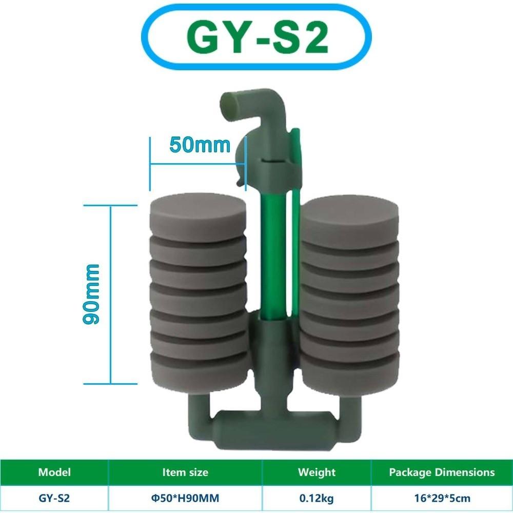 Pneumatic Fish Tank Pneumatic Filter Silent Bio Sponge Filter Oxygen Filtration Pump  Fish Tank