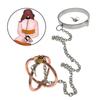 One-Piece Collar Bracelet Integrated Sexy Necklace Chain Cross Ring SM Adult Product Sex Tools