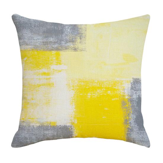 Abstract Art Cushion Cover Throw Pillow Color Block Case 45x45cm A