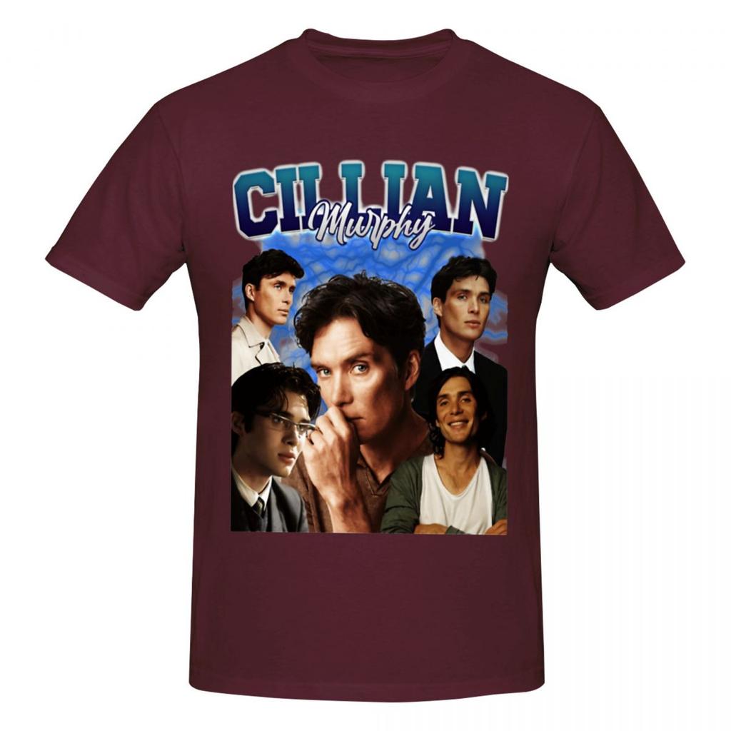 Unisex Cillian Murphy Lustiges T-Shirt Streetwear Rundhals Baumwolle Anime Shirt