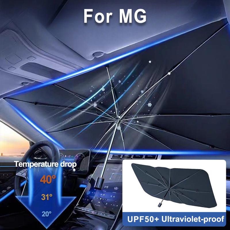 Per MG ZS EV MG6 EZS HS EHS Parasole per parabrezza auto Ombrello parasole anteriore