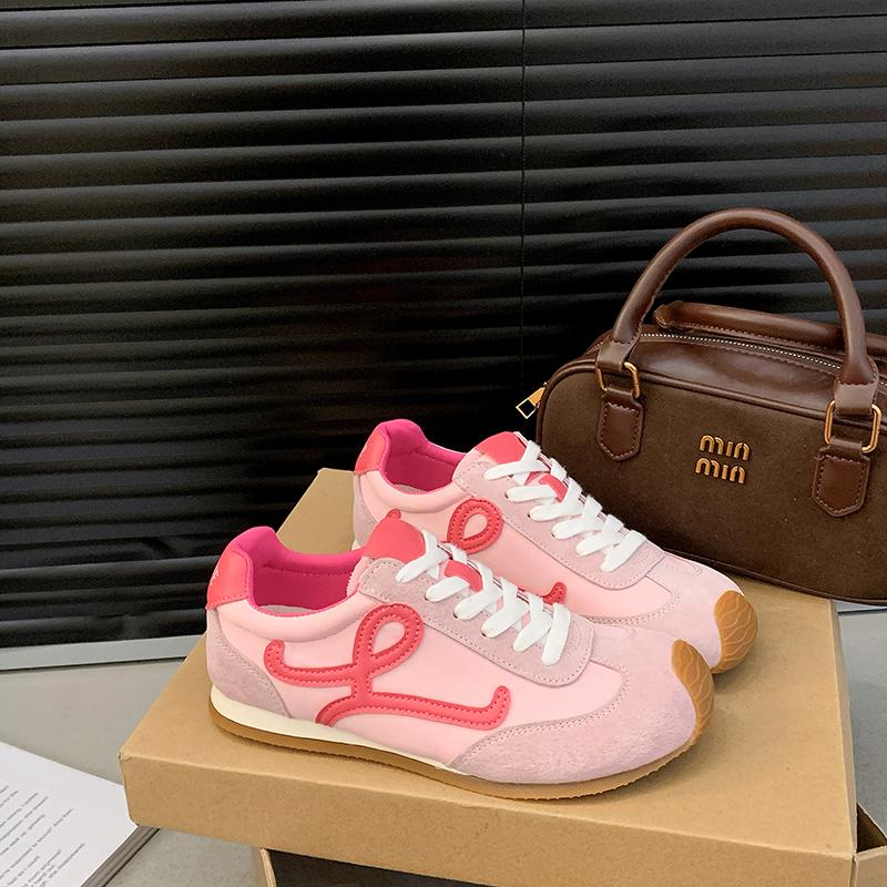 

Fashion Women Sneakers 2025 New Summer Fashion Casual Designer Shoes for Women Comfortable Shallow Trend Sneakers Women Zapatos De Mujer 35 розовый