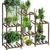 Multi-Layer Floor-Standing Flower Rack for Living Room or Balcony