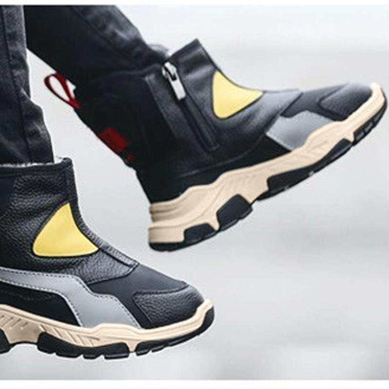 Winter Children Snow Boots Boys Warm Waterproof Snow Mountaineering Boots Girls Thicken Cotton Winter Shoes