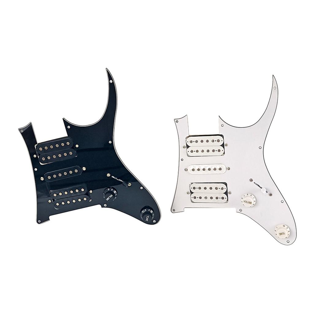 PVC Electric Guitar Board Pickguard Pickups with HSH Pickup Loaded Prewired Electric Guitar Board Guitars Pickguard Sets