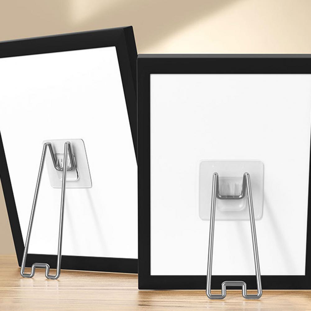 Stainless Steel Bracket Modern Design Bracket Multi-purpose Picture Frame Holder Strong Load-bearing Storage Bracket for Photo