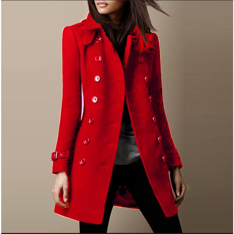 Autumn and Winter Woolen Women's Coat Nizi Jacket