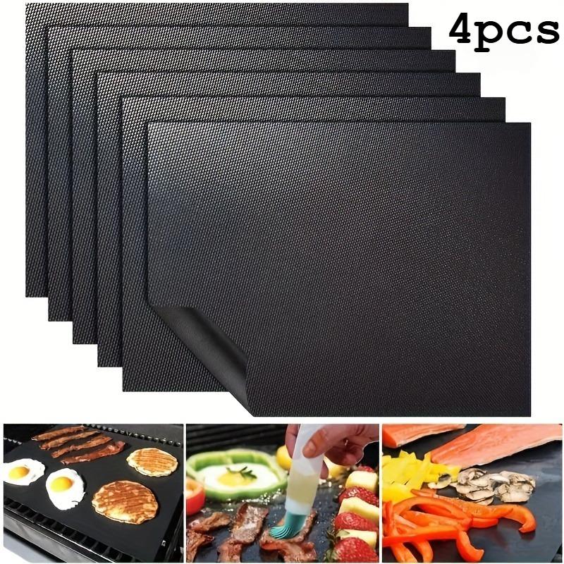 

4pcs Premium Non-Stick Perforated Baking Mat, Oven Sheet Liner for Cookies & Pastry Easy Food Release Kitchen Essential