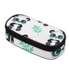 Pencil Case High Capacity 300D Polyester Easy Open Zipper with Main Compartment Mesh Pocket and Pen Slots for School and Study