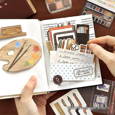 Infeel.Me Time Traveler Series: 10th Edition Journaling Collage - 4 Types, 15 Sheets