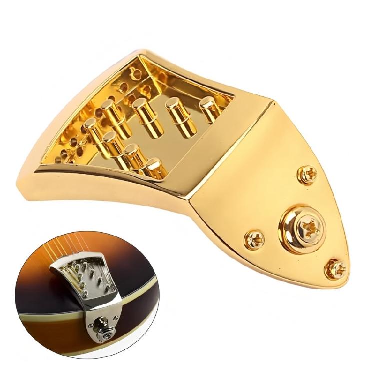 Cordiera Metallica Triangolare per Mandolino Sostituzione Cordiera Mandolino per Mandolino a 8 Corde Chitarra Facile Installazione
