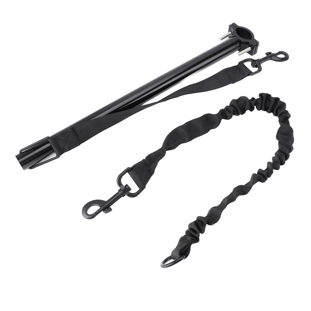 Sykkel Hundebånd Enkel Montering Fjerning Fleksibel Sikkerhet Hund Sykkelbånd for Utendørs Trening