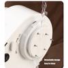 Ice Shaving Machine With Detachable Parts 420 Stainless Steel Blade Dishwasher Safe Ice Crusher For Dessert