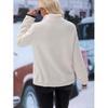 2026 Plush Half-Zip Sweatshirt - Cozy Fleece Hoodie W/ Kangaroo Pocket, Dog Walking to Coffee Run Athflow Essential