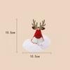 Cloth Zinc Zinc Alloy Christmas Hair Clip Korean Style Headwear Kids Hair Accessories Christmas Hat Hairpin