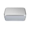 Convenient Aluminum Soap Dish Soap Storage Boxes with Leakproofs Seal for Travelers and Home Bathrooms Traveling Use