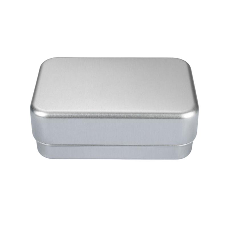 Convenient Aluminum Soap Dish Soap Storage Boxes with Leakproofs Seal for Travelers and Home Bathrooms Traveling Use