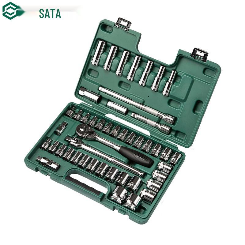 SATA 46-Piece Metric/SAE Socket Set