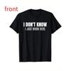 Funny Coworker Gift Unisex 100% Cotton Comfort Graphic T‑Shirt