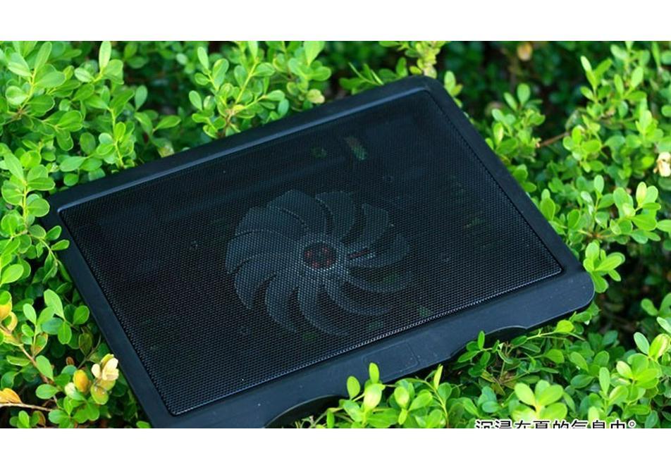 N19 Vibrant Silent Laptop Cooling Fan & Suction Base