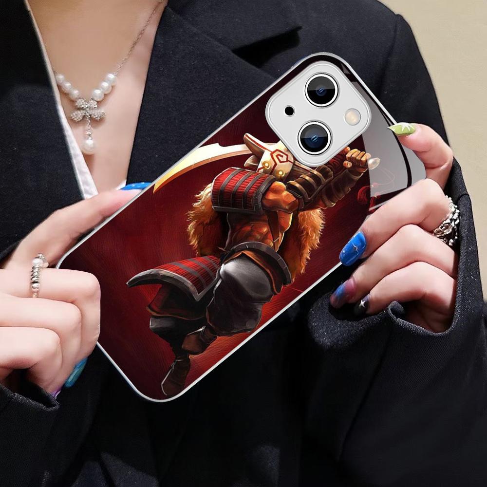

Горячая игра D-Dota 2 Чехол для телефона Для IPhone 14 13 12 Mini 11 Pro XS Max X XR 14 Plus Закаленное стекло Обложка iphone 12