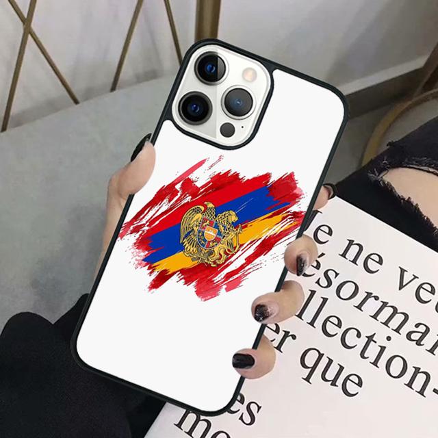 Armenia Armenian Flag Mobile Phone Cases Cover For iPhone 17 Air 16 15 14 12 13 11 Pro MAX apple Plus SE2020 Coque