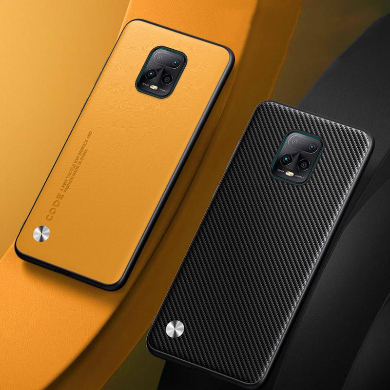 Luxury PU Leather Case For Xiaomi Redmi Note 9 Pro Max Back Cover TPU Silicone Protection Phone Case For Redmi Note 9S Note9 Pro