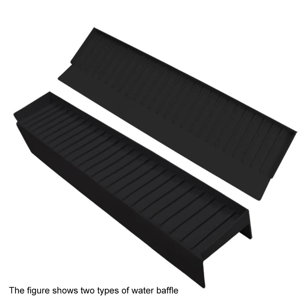 Silicone Sink Rim Splash Guard Protector Sink Splash Guard Kitchen Bathroom Sink Edge Splashing Water Baffle