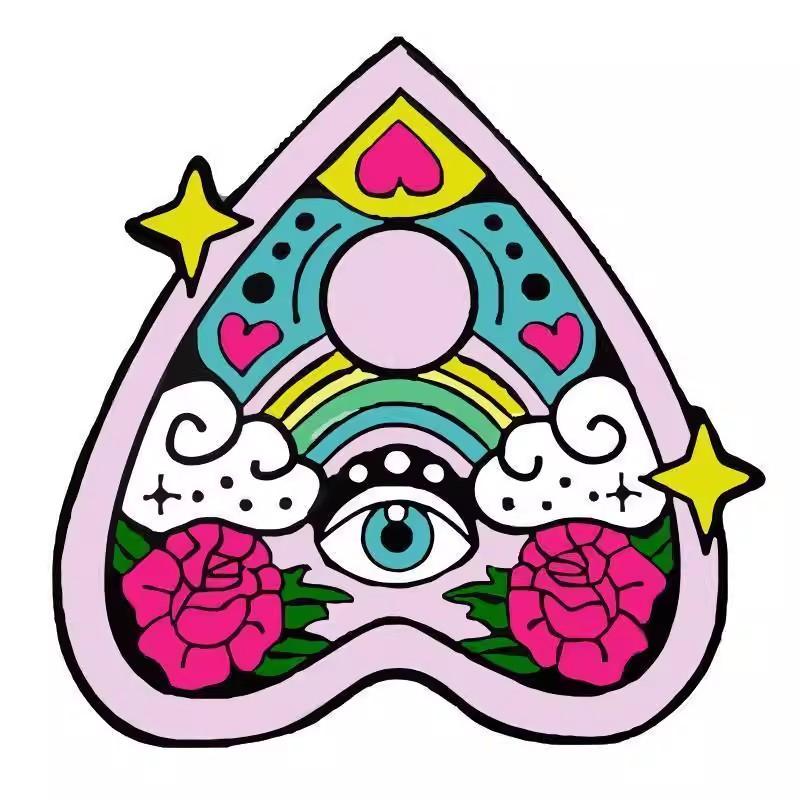 Classic Anime Movie Magic Enamel Pin Lapel Pins Women Men Brooch for Clothes Cute Badges Metal Jewelry Accessories Fans Gifts