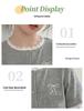 Girls' Korean Style Summer Two-Piece: Short Sleeve T-shirt & Bow Skirt
