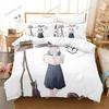 3D Printed Wandering Witch Bedding Set Anime The Journey Of Elaina Duvet Cover Double Twin Full Queen King Adult Kid Quilt Cover