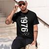 2026 New Model Unisexs Summer Tshirt With Short Sleevesedition From 1976comfortable Crew Neck Short Sleeve Tshirts On