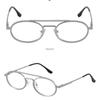 Round Metal Eyewear Double Beam Steampunk Sunglasses Punk UV400 Sun Glasses  Holiday