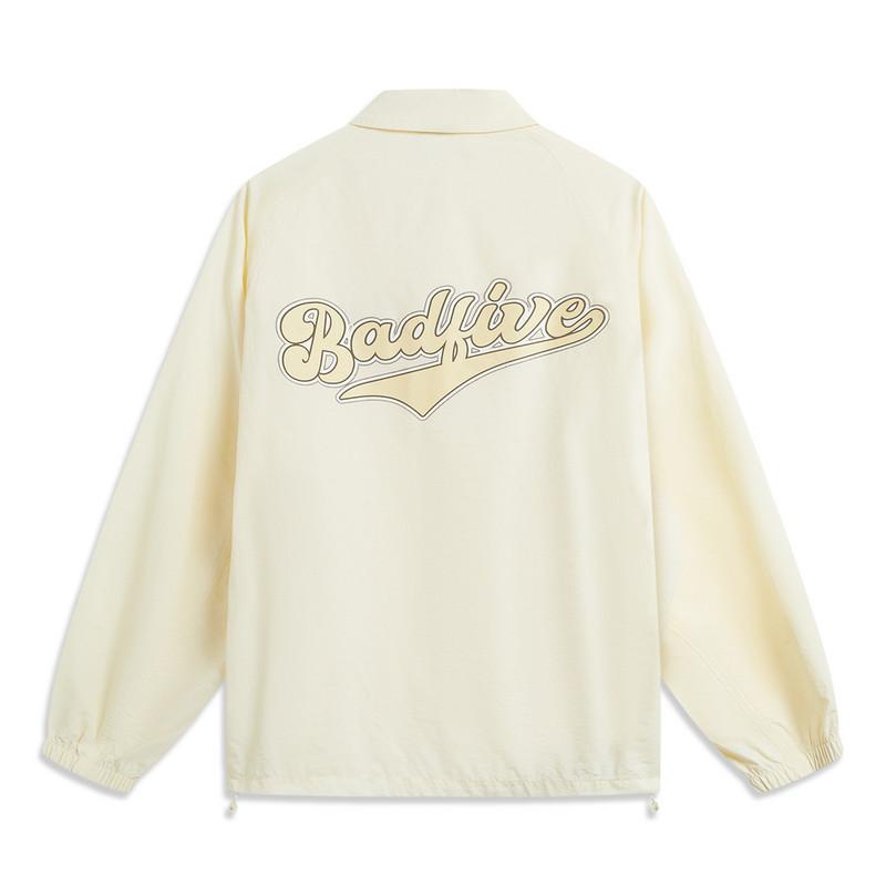 Li-Ning Anti-Five Series Simple Loose Letter Polo Collar Casual Jacket Men Jacket AFDVD05-1