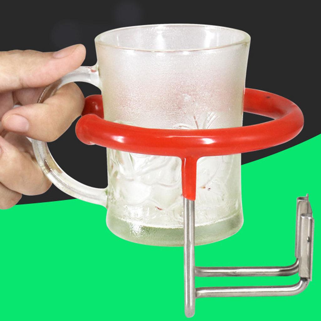 Stainless Steel Drink Bottle Cup Holder Marine Boat Yacht Ship Vehicle Car Truck RV Cans Mugs Glasses Cups Holder