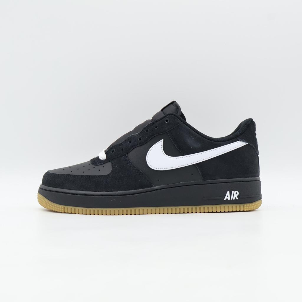 IB6388-001 Nike Air Force 1 '07 LV8 Black Gum Light Brown White (Men's)
