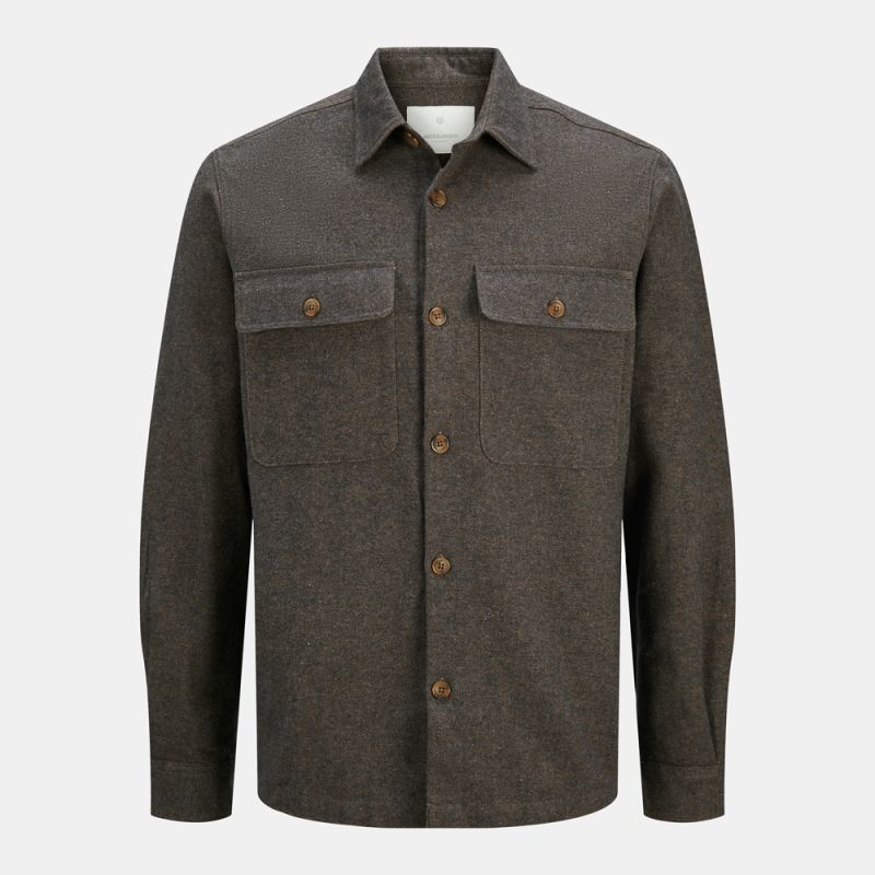 Surchemise à boutons raymond coton Homme JACK & JONES