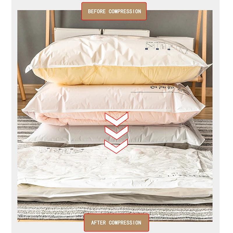 Vakuumbeutel zur Aufbewahrung von Kleidung Platzsparender Aufbewahrungsbeutel Zuhause Reise Komprimier Organizer Paket
