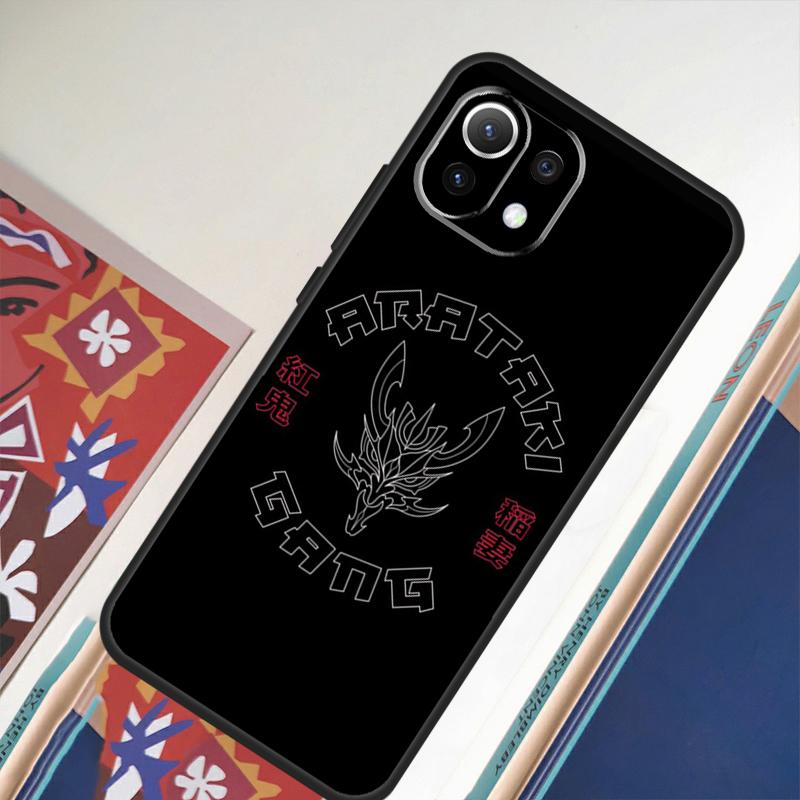 Genshin Impact Arataki Itto For Xiaomi 11T 12T 13 Pro 12 11 Lite Phone Case For POCO F5 X5 Pro F4 X4 GT F3 M5 X3 Pro
