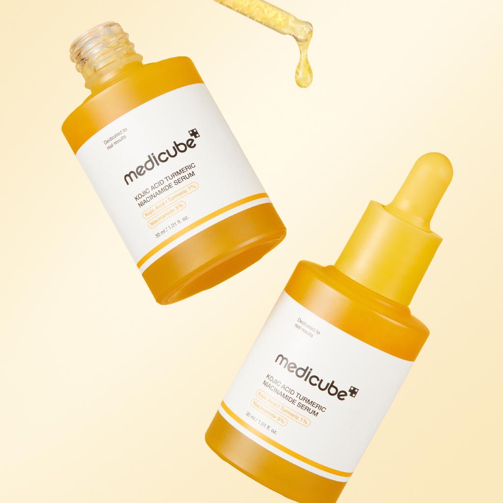 Medicube Kojic Acid Turmeric Vita Brightening Toning Serum Duo 30ml