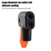 Valve Convertor Dual Head Pumping Parts Bike Pump Nozzle Hose Adapter Bicycle Pump Air Nozzle