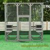 Weatherproof Large Outdoor Cat Tree House & Aviary
