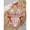 Sexy Micro-Bikini Damen Badeanzug 2026 Trend Zweiteiliges String-Bikini-Set Schnürung Strandmode Damen-Badebekleidung für Frau Badeanzug