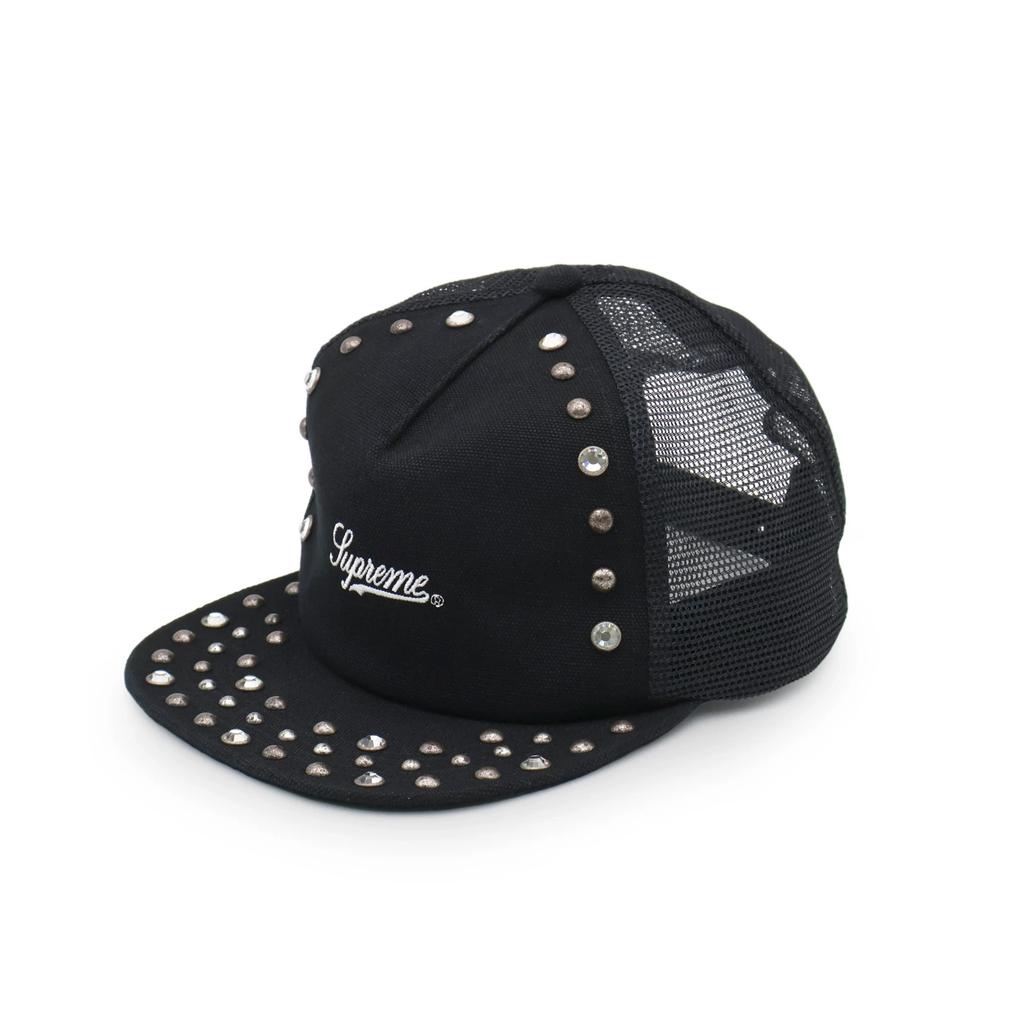 Supreme B.B.. Simon Tela Borchiata 5 Pannelli Nero