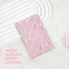 Ins Sliding Cover Card Holder Student Campus Card Holder Lanyard Anti Loss ID Holder Cards Case Bus Card Sleeve with Bow Pandent