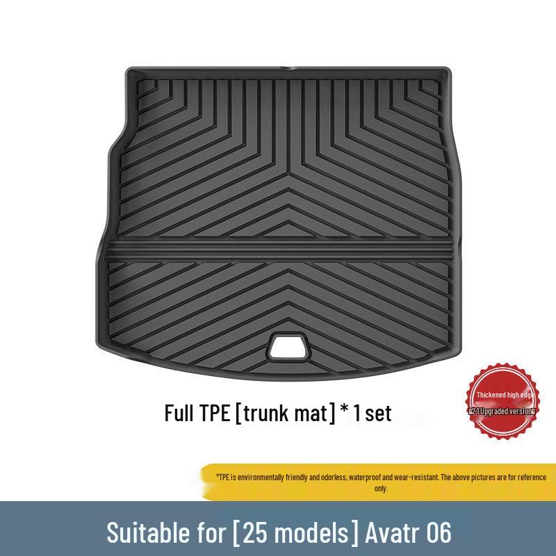 Avatar 06 All-Weather TPE Floor Mats: Vehicle-Specific Car and Trunk Mats