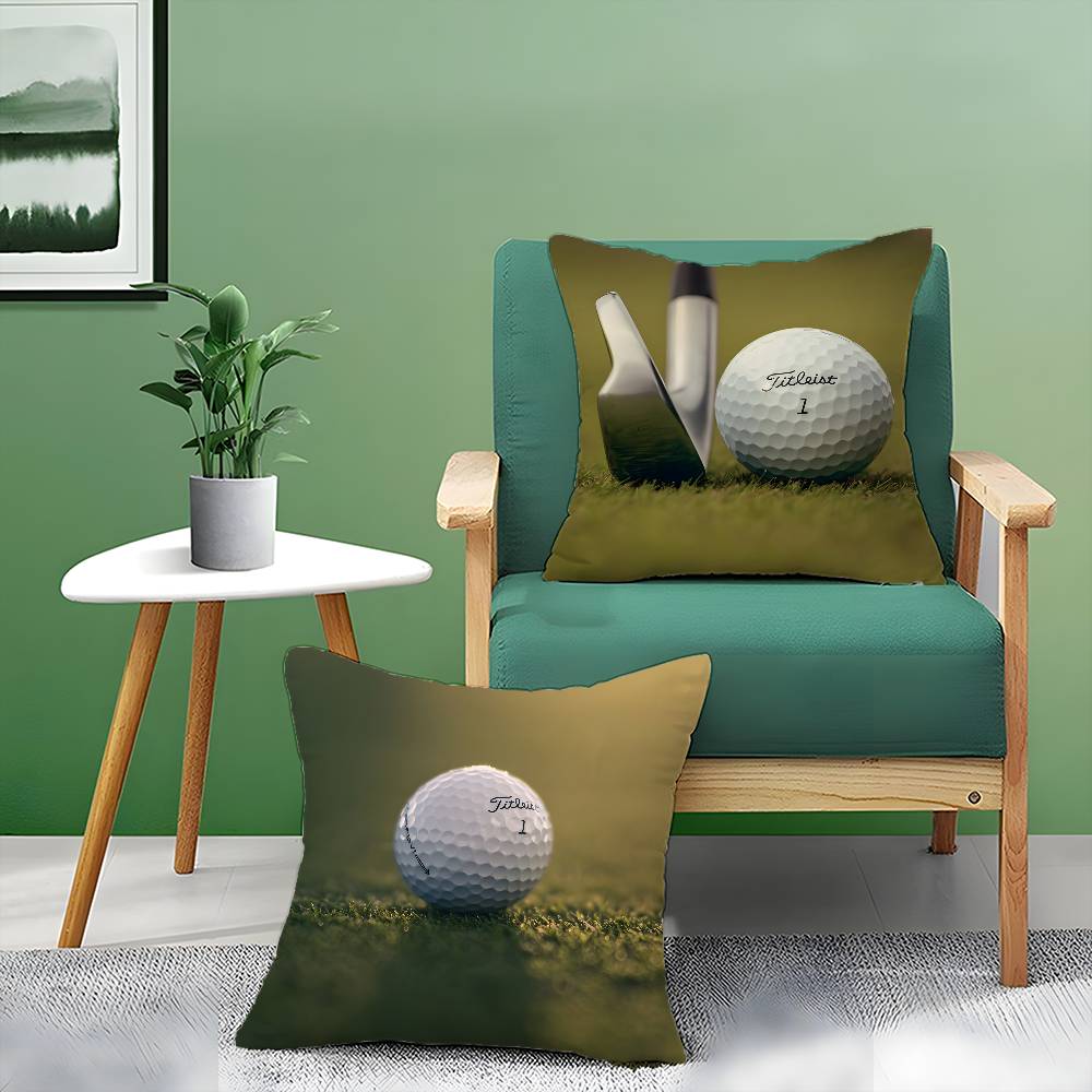 Popular Golf Sports T-TitleistS-Famous Pillow Case Comfort Sofa Bed Silky elegant Invisible zipper Decorative cushion cover