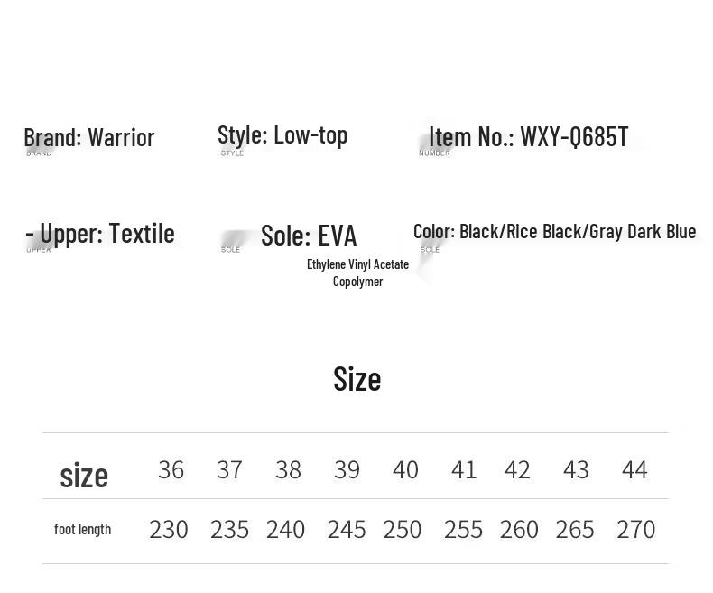Warrior Men's Height-Increasing Thick Sole Casual Skate Shoes