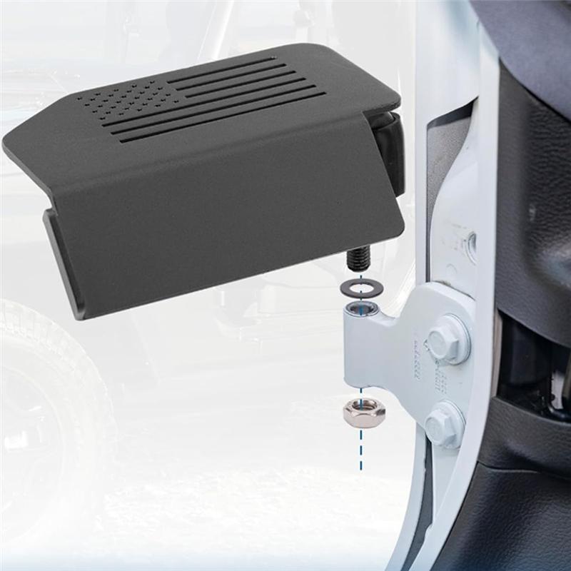 Powerful Foot Pedal Outer Door Hinge Foot Pedal For Wrangler JK JL Gladiator JT 2007-2024 Car Door Outer Foot Pedal
