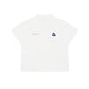PIV’VEE Pivvee Tee Holder Collar T-Shirt (Cloud White / Pink)